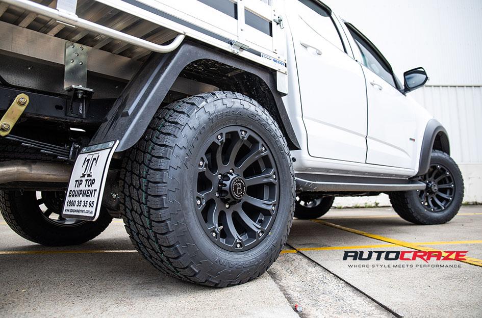 HOLDEN COLORADO SIDEWINDER MATTE BLACK